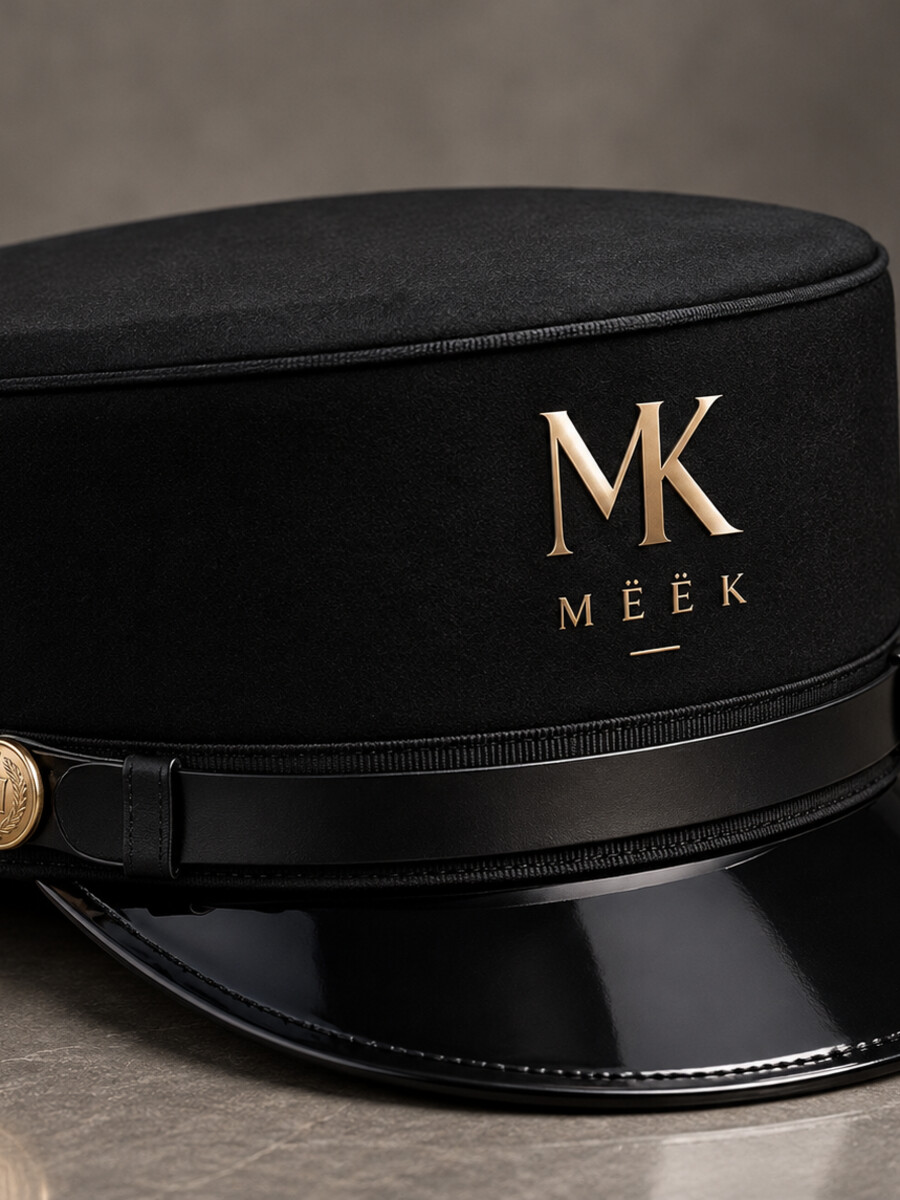 Casquette MËËK noire et or