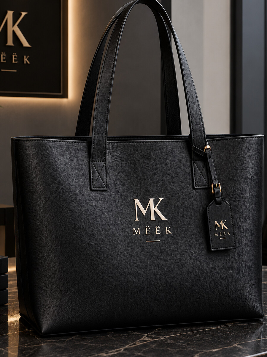 Sac Tote MËËK cuir noir